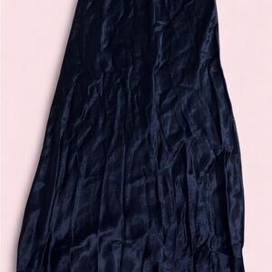 SOLD - Aritzia Navy Blue Maxi Skirt